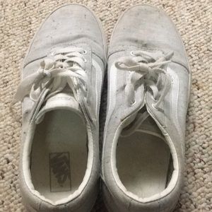 Light grey Vans